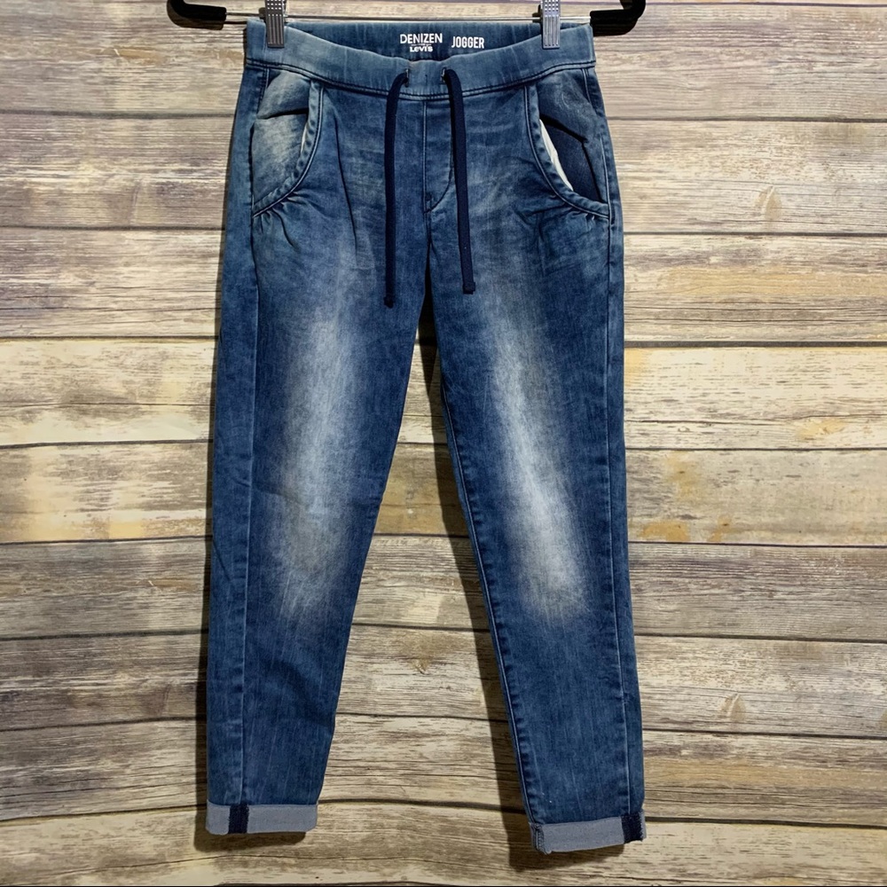 Denizen‎ jean skinny jogger Sz 25/1 Acid Wash NWOT